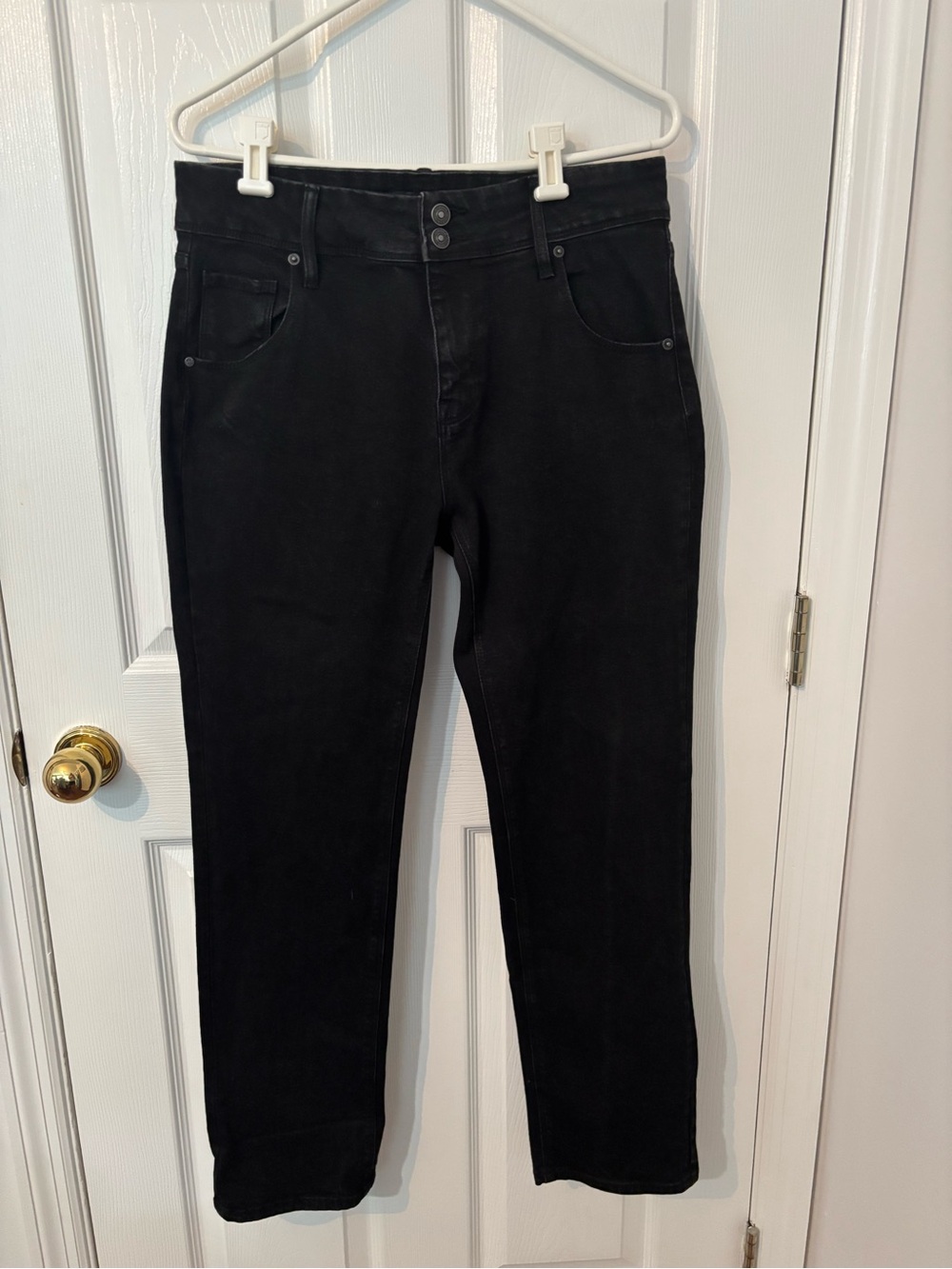 Hudson Jeans  Straight Black Jeans